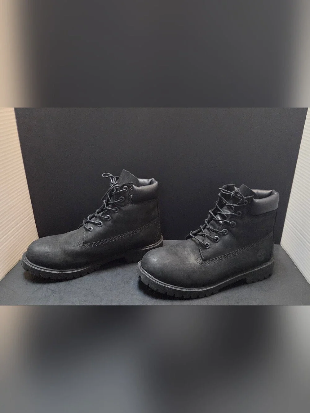 Timberland Mens 7 Black Nubuck Primalot 200g Insulated 6